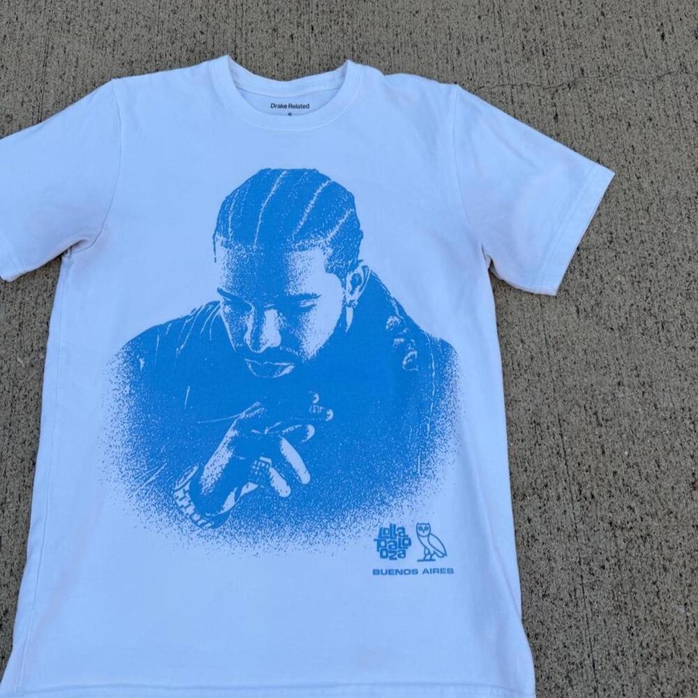 Drake lollapalooza Buenos Aires tee drake ovo small